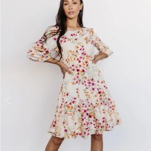 Baltic Born floral flare dress NWT